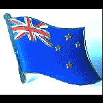 Pin New Zealand Flagge
