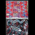 Mousepad mit  Aborigines Malerei