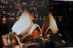 Poster Sydney Opera bei Nacht 59x42cm