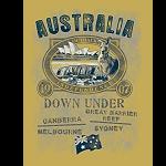 T Shirt  Old Style  Australia 1907 XL XXL