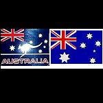 Aufkleber Flagge Australien 20cm
