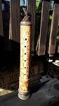 Rucherstbchen Halter Stnder Bambus 44cm