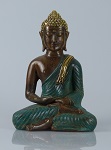 Bronze-Buddha 20 cm sitzend