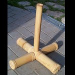 Didgeridoo Stnder aus Bambus
