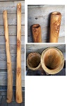 DidgeridooTeak Holz 120-130 cm
