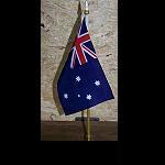 Flagge Australien 16x11cm mit PE Stab