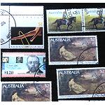 14 Briefmarken Set Australien