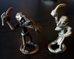 Set Aborigines Figuren Metall - 5cm