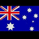 Aufkleber Flagge Australien 11x7cm