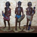 Aborigines Figur 10 cm Didgeridoo Boom