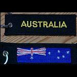 Schlsselanhnger Flagge Australien weich