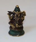 Indien Ganesha Bronze Figur 9x7 cm