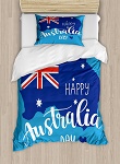 Bettwsche Australien Flagge 170x220cm