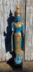 Buddha Thailand 195 cm blau-trkis