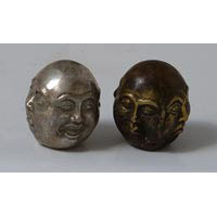 Buddha 4 Gesichter Bronze ca. 3 cm