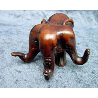 Elefant Drei Kpfe, 5.5 cm hoch